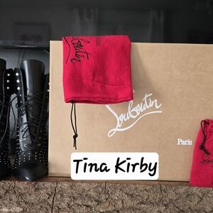 Christian Louboutin Black Ankle Boots